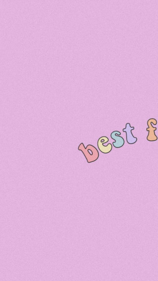 Aesthetic Best Friend Wallpaper