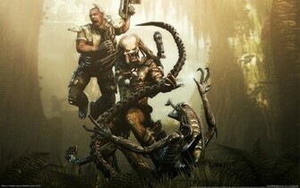 Aliens Vs Predator Wallpaper Game
