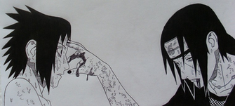 Sasuke And Itachi By Amaterasu