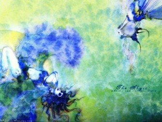 Yoshitaka Amano Wallpaper The Abyss Minitokyo
