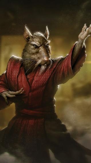 Tmnt Master Splinter 4k Mobile Wallpaper iPhone Android Samsung