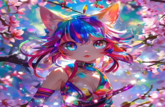 Anime Cat Girl Wallpaper