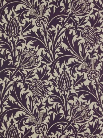 Sanderson William Morris Thistle Wallpaper John Lewis