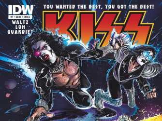 Comic Kiss HD Wallpaper