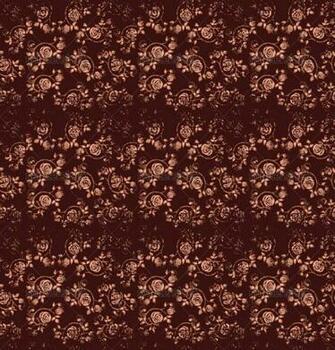 Brown Rose Seamless Background Floral Pattern Vintage Wallpaper Flower
