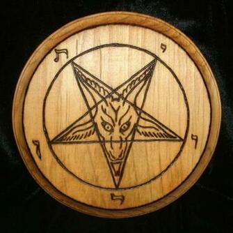 Cos Sigil Of Baphomet Plaque By Hydramstar