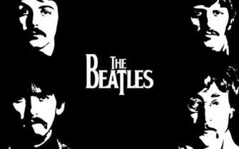 Image The Beatles Black Wallpaper HD For Background