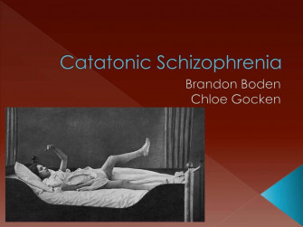 Catatonic Schizophrenia Powerpoint Slide 42s7w40ybx13kinn Wallpaper