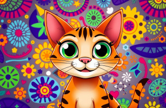 Cartoon Cat Wallpaper