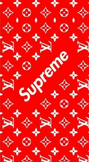 Supreme Louis Vuitton Wallpaper 4k iPhone Plus