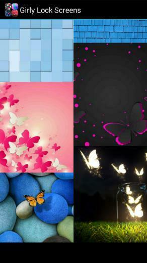 Girly Lock Screens Screenshot