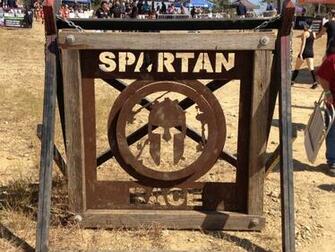 Spartan Race Wallpaper Sign