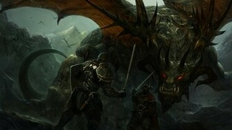 Dark Evil Dragons Wallpaper HD Idiot Dollar