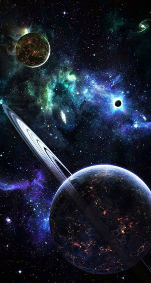 Space In Art Wallpaper Planets