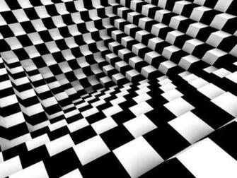 Wall Mural Wallpaper Chess Pattern 3d Effect Photo Cm X