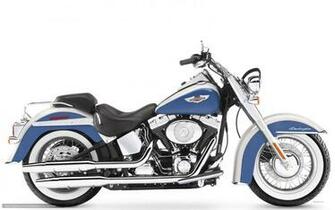 Wallpaper Harley Davidson Softail Flstni Deluxe