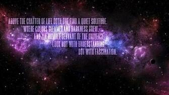 Quotes Galaxy Wallpaper