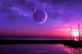 Mariacandelaria Purple Sunset