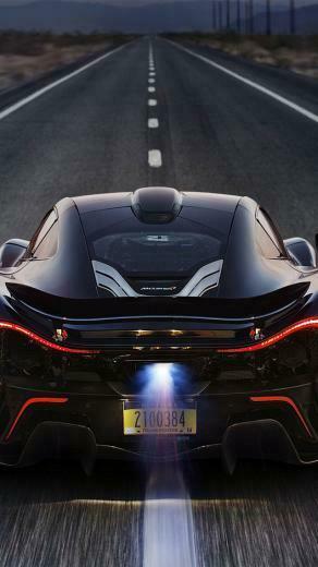 Black Mclaren P1 Wallpaper iPhone