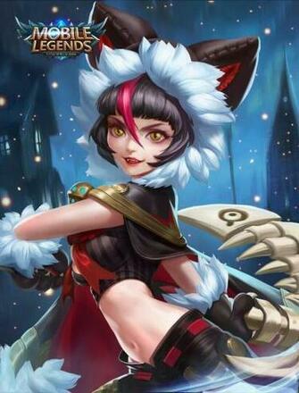 Ruby Skin Cat Girl Mobile Legend S Bang Pin Wallpaper