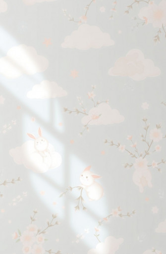 Cute Light Blue Wallpaper