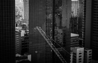 Black And White City Wallpaper