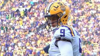 Lsu Qb Joe Burrow Talks Southeastern Win