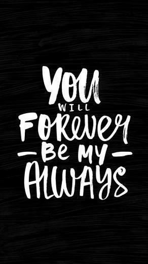 Inscription Motivation Text Dark Background You Will Forever Be