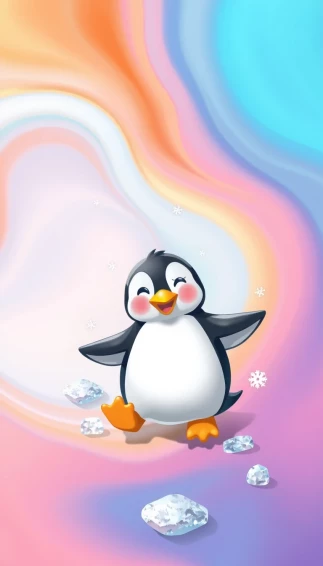 Penguin Phone Wallpaper