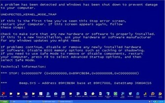 Blue Screen Of Death Wallpaper By Luciferxfatality666