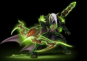 Wow Fan Art Valiant Night Elf Hunter World Of Warcraft