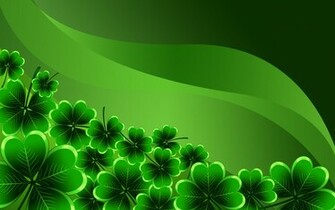 Shamrocks Wallpaper