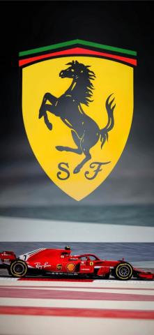 Ferrari Sf1000 iPhone Wallpaper
