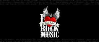 I Love Rock Music Full HD Wallpaper For Desktop And Mobiles 4k