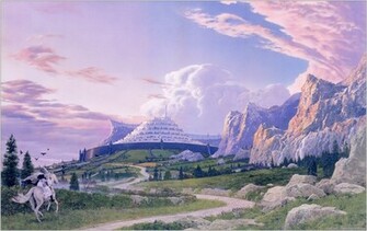 Minas Tirith Wallpaper Gandalf The Lord Of