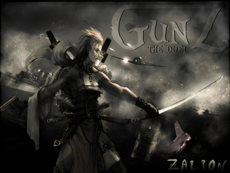Wallpaper Gunz The Duel