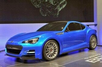 Subaru Brz Sti Rear Blue Color Coupe Cars Wallpaper