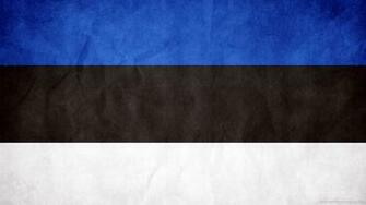 Flag Of Estonia Wallpaper Dodowallpaper