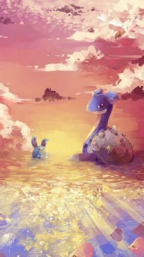 Lapras And Azumarill Pokemon iPhone Wallpaper Mobile9