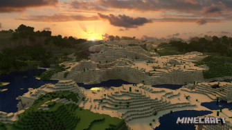 Minecraft Landscape Wallpaper