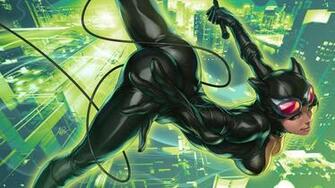 Cat Woman Sexy Superhero Photoshop Illustration Digital Design Comic