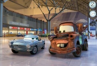 Wallpaper Cars Mater Finn Mcmissile Tow Truck British Spy Car
