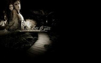 Damon And Elena Wallpaper The Vampire Diaries Tv Show