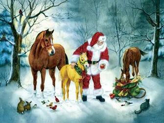 Christmas Gathering Wallpaper