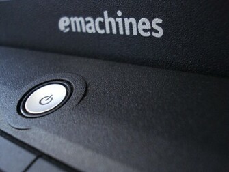 Desktop Background Emachines Logo Power On Button
