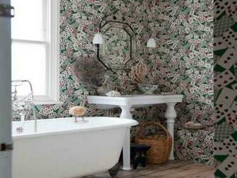 Wallpaper For Bathrooms Ideas With Color