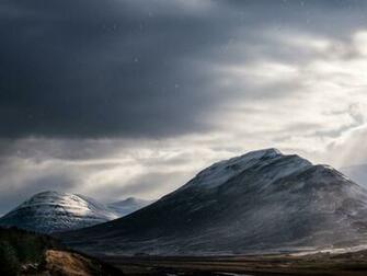 Wallpaper Mountains Distance Clouds