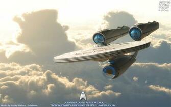 Star Trek Uss Enterprise Ncc1701 On Clouds Computer