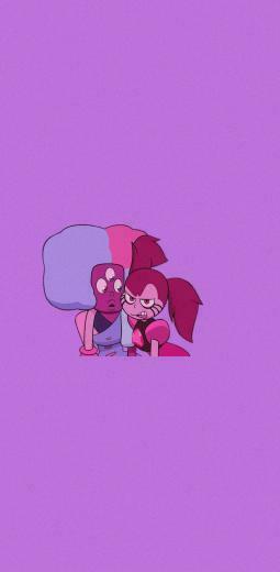 Wallpaper Stevenuniverse Spinel Garnet Purpleaesthetic Purple
