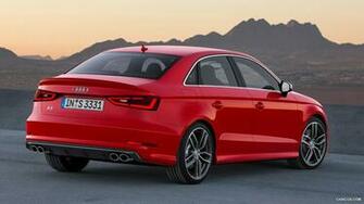 Audi S3 Sedan Misano Red Rear HD Wallpaper